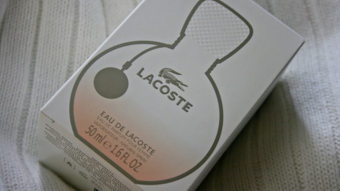 parfum lacoste blanc 100 ml